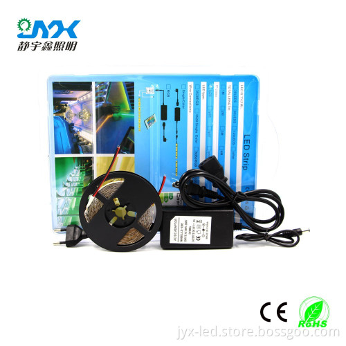 SMD 3528 60 per M 300leds roll 4.8W per M RGB Color Changing remote controller with rgb led strip